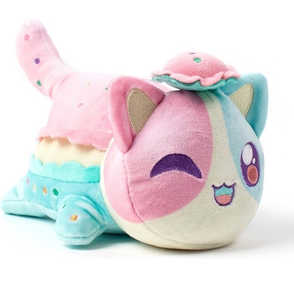 Aphmau MeeMeows Litter Season 3 Mystery Surprise Plush 6" Macaron Cat No Box EUC - Picture 1 of 11